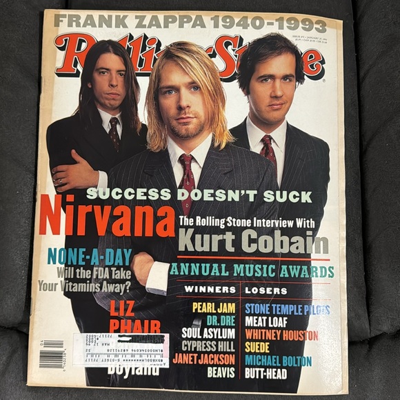 Rolling Stone Nirvana Kurt Cobain magazines - Picture 2 of 5
